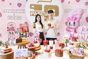 밸런타인데이 맞아 핑크무드 가득한 파스쿠찌