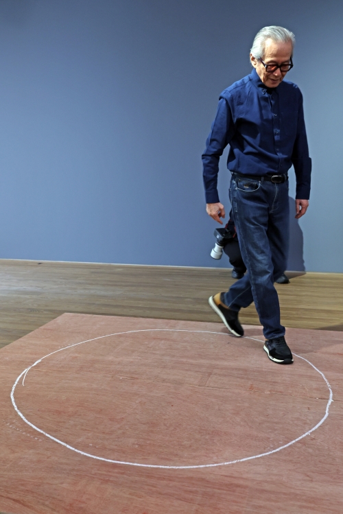 이건용 작가의 ‘장소의 논리’ 퍼포먼스