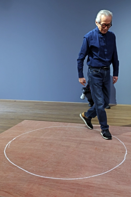 이건용 작가의 ‘장소의 논리’ 퍼포먼스