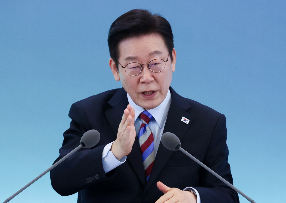 이재명 대통령, 경남 간담회 발언