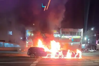 대구서 교통사고로 차량 화재…1명 이송