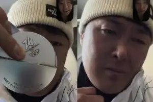 “아내와 마주보며 눈물만”…‘첫 메달’ 김상겸, 기쁨의 영상통화