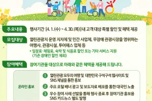 31% 넘어 모두의 여행을 위해…관광공사, 무장애관광 프로모션 참여기관 공모