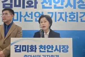 김미화 민주당 부대변인, 천안시장 출마