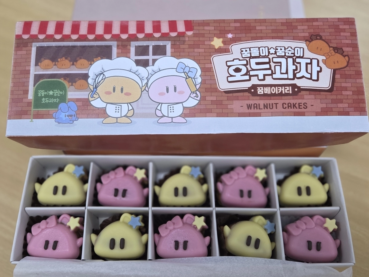 지난해 8월 출시 후 5개월 만에 매출 2억 8000만원을 올린 꿈돌이 호두과자. 서울신문 DB
