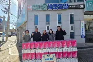 박선하 경북도의원, 사무처 직원 김천 정다운재가노인복지센터  방문