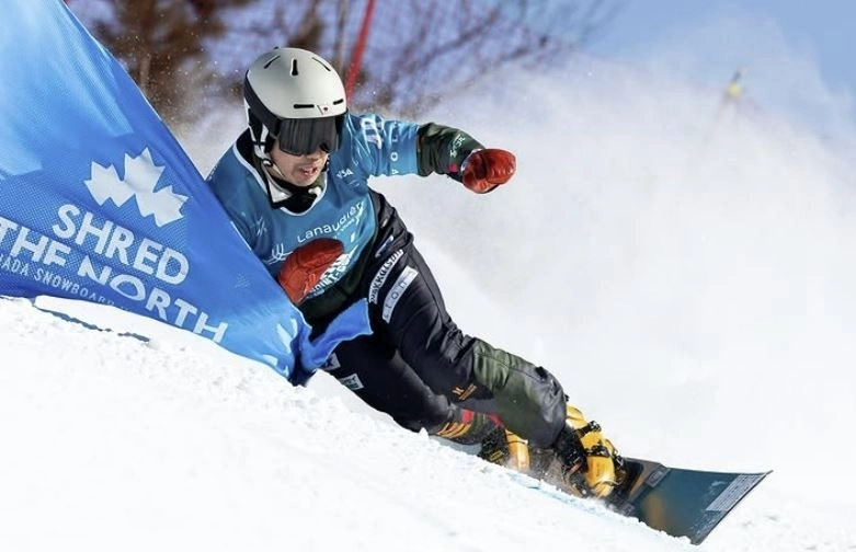 일본  스노보드 국가대표 시바 마사키. 시바 미사키 소셜미디어 캡처