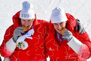 “저 사실은 목수입니다”…폰 알멘 ‘대회 첫 금’이어 ‘첫 2관왕’