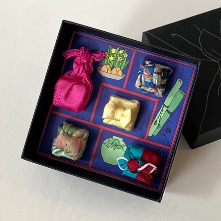 미니 보자기 마그넷 세트. 국립박물관문화재단 제공