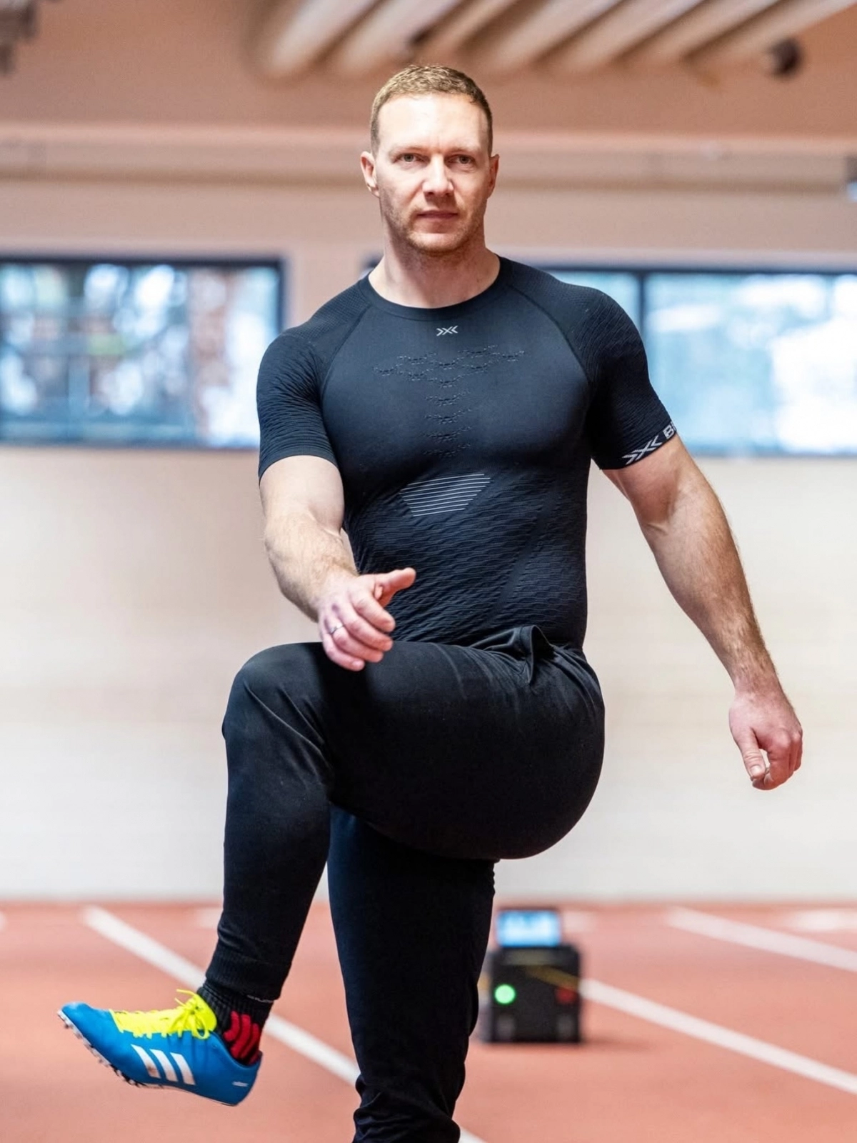 독일 봅슬레이 국가대표 프란체스코 프리드리히가 지난달 29일(한국시간) 2026 밀라노·코르티나담페초 동계올림픽을 대비해 훈련하고 있다. 프리드리히 소셜미디어