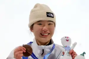 [포토] 동메달 획득한 스노보드 빅에어 유승은