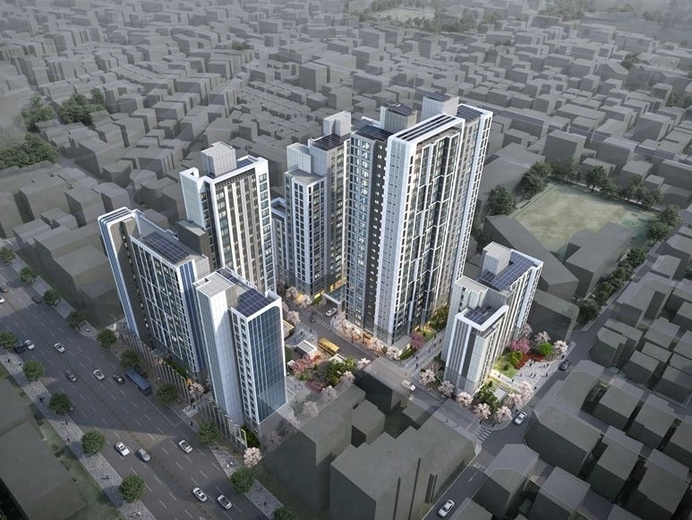 중곡아파트 재건축 조감도. 서울시 제공