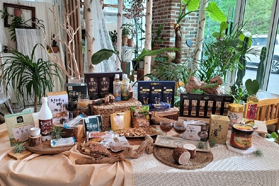 천마 가공제품.  전북도 제공