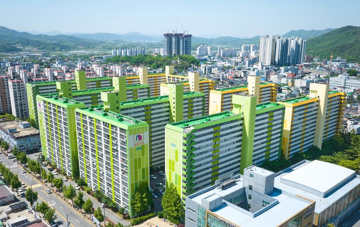 화순 만원임대주택 전경. 화순군 제공