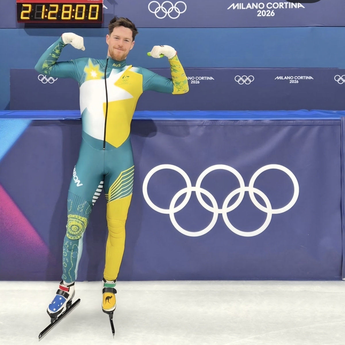 기적처럼 회복해 밀라노 올림픽에 출전한 코리. 인스타그램