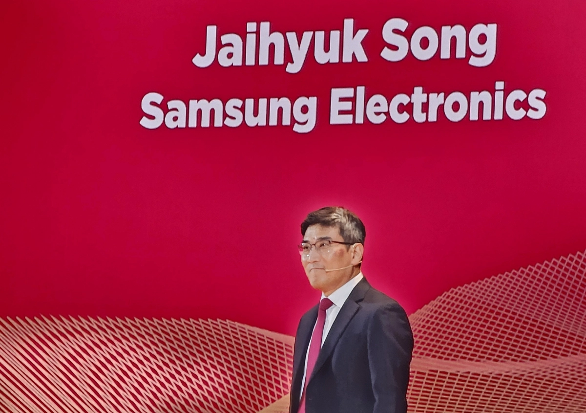 송재혁 삼성전자 CTO, 세미콘코리아 2026 기조연설