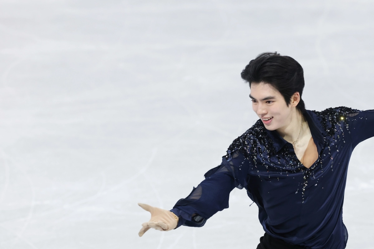 차준환, 깔끔한 연기로 쇼트 92.72점