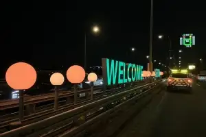 서울 오는 첫 관문 올림픽대로에 ‘빛의 관문’ 조성