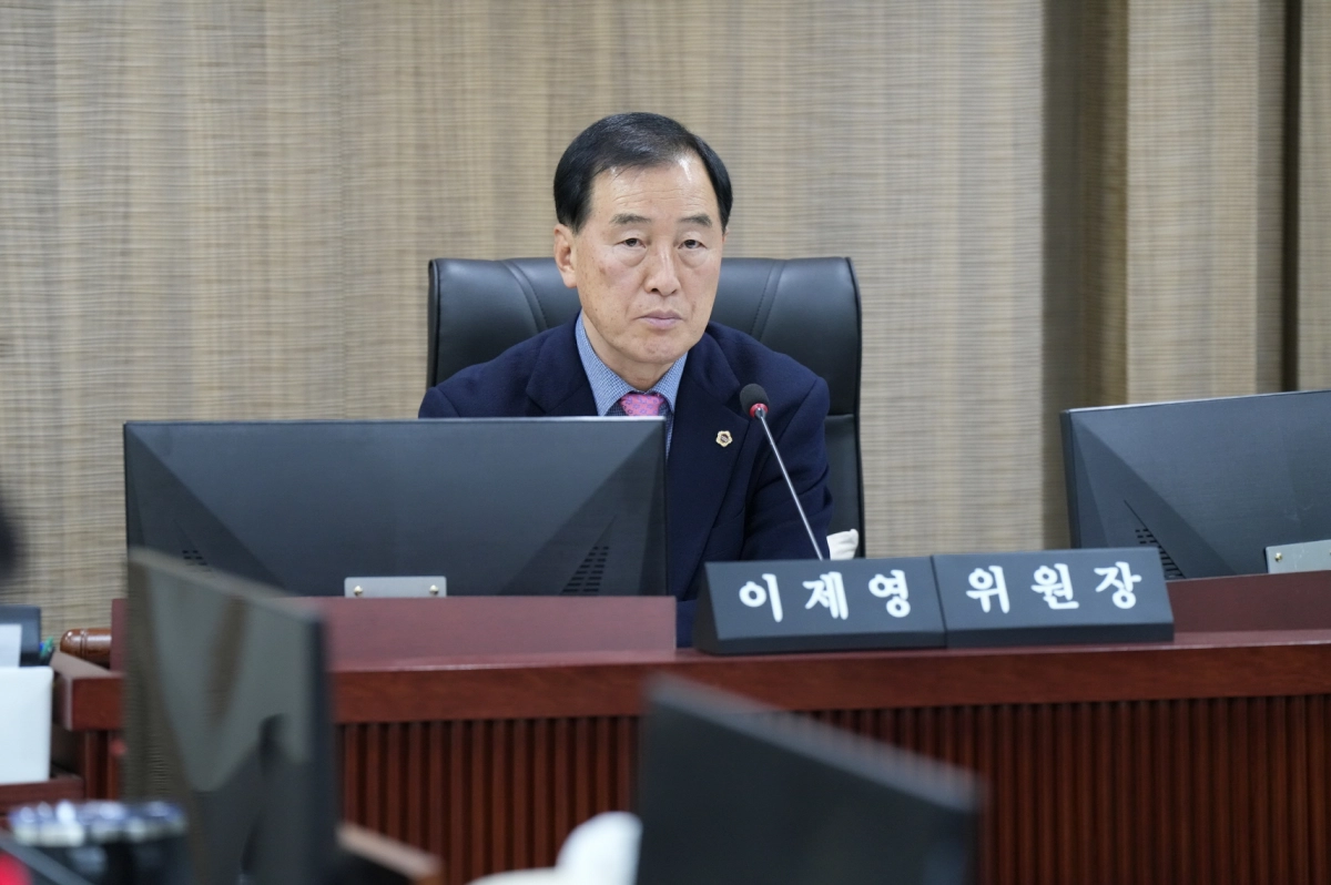 미래과학협력위원회 이제영 위원장.(사진=경기도의회)