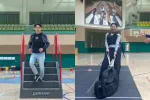 4㎏ 조끼 입고 72㎏ 인형 끌어… 경찰 체력 지옥 코스에 땀 뻘뻘