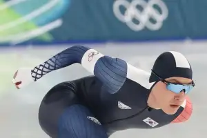 첫 올림픽 나선 빙속 구경민 남자 1000ｍ 10위
