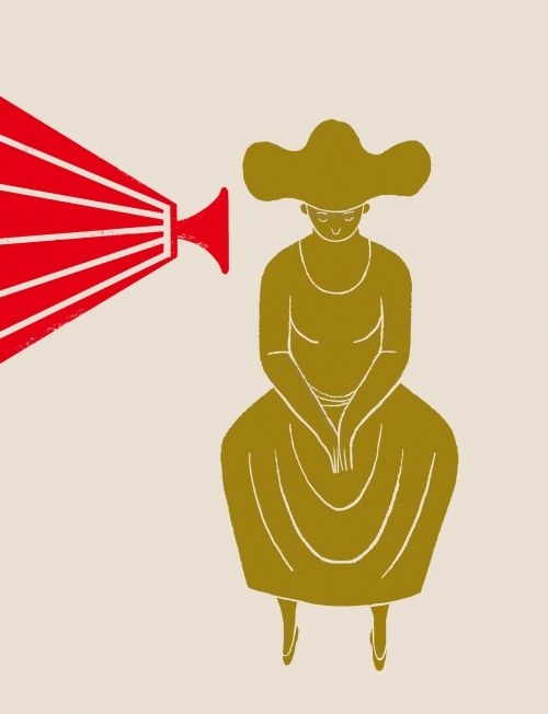 책 읽어 주는 기계 그림. 지구의아침 제공