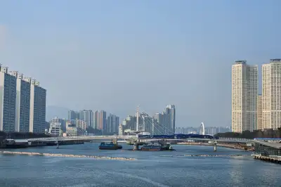 부산시, 수영강 횡단 보행 전용 교 ‘휴먼브릿지’ 준공