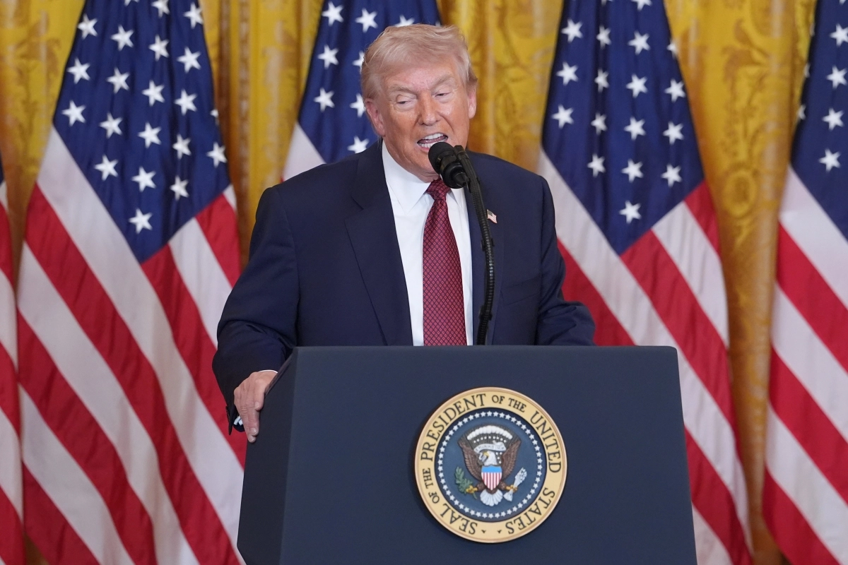 도널드 트럼프 미국 대통령.  AP 연합뉴스