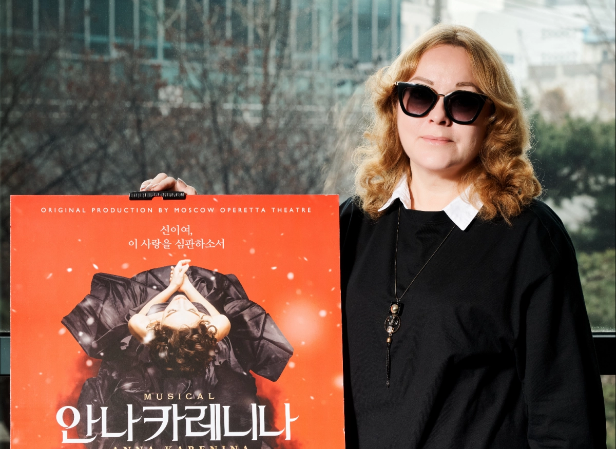 뮤지컬 ‘안나 카레니나’ 연출을 맡은 알리나 체비크. 마스트인터내셔널 제공