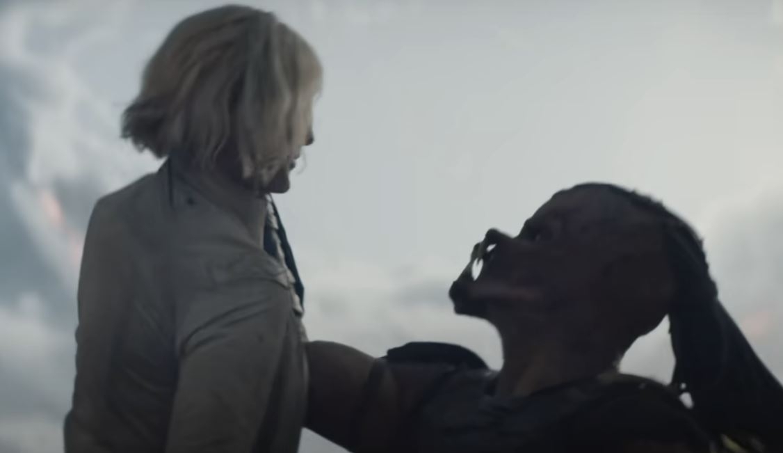 디즈니의 SF 영화 ‘프레데터: 죽음의 땅’ 영상 일부. 유튜브 캡처