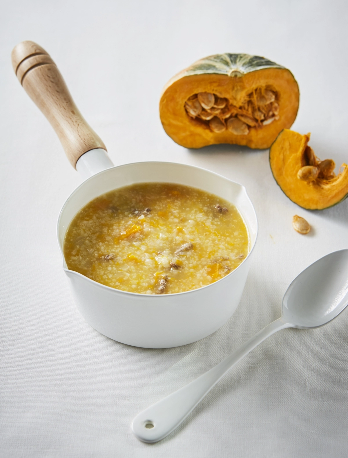 단호박죽 이미지. 아이클릭아트