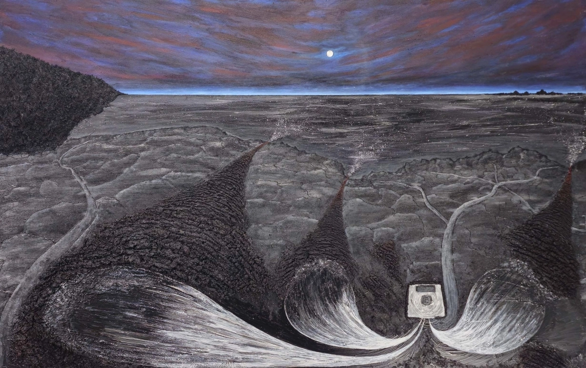 1949년 1월 17일 북촌리에서 군·경 토벌대에 의해 마을 주민 400여명이 한날 한시에 희생됐다. 오명식 작가의 ‘북촌리 윤슬’. 오명식 작가 제공