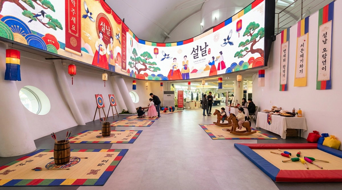 한강플플 설날 놀이터