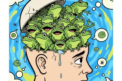 뇌에 들어찬 개구리, 버섯으로 변한 친구… 골때리는 시의 뒷맛