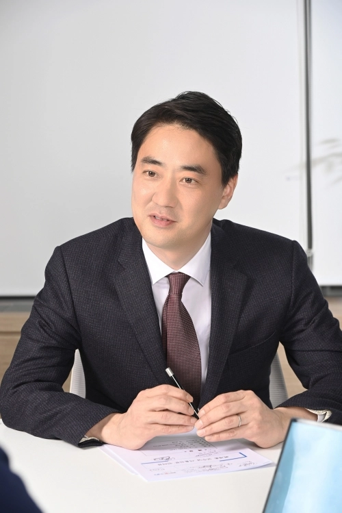 최재훈 대구 달성군수가 12일 서울신문과의 인터뷰에서 광역지자체 간 행정통합에 대한 입장을 밝히고 있다. 대구 달성군 제공