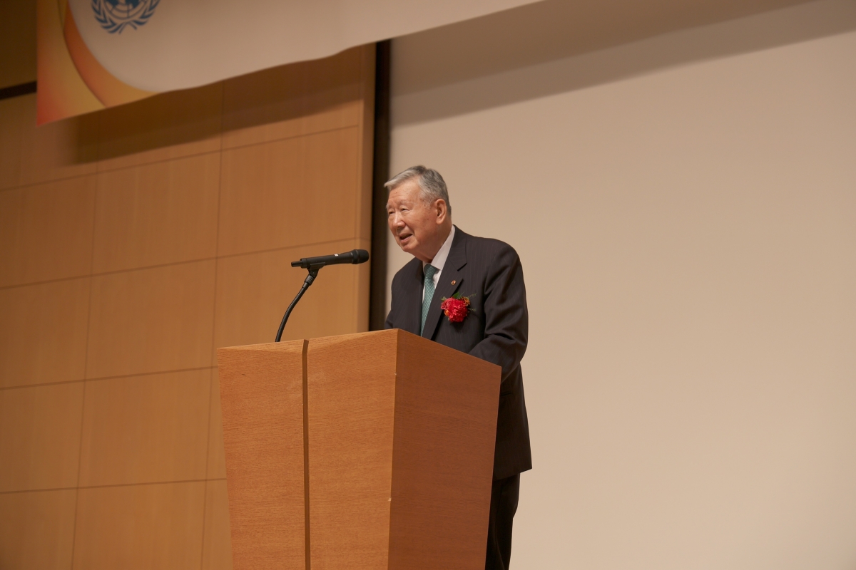 이중근 부영그룹 회장 겸 대한노인회 회장