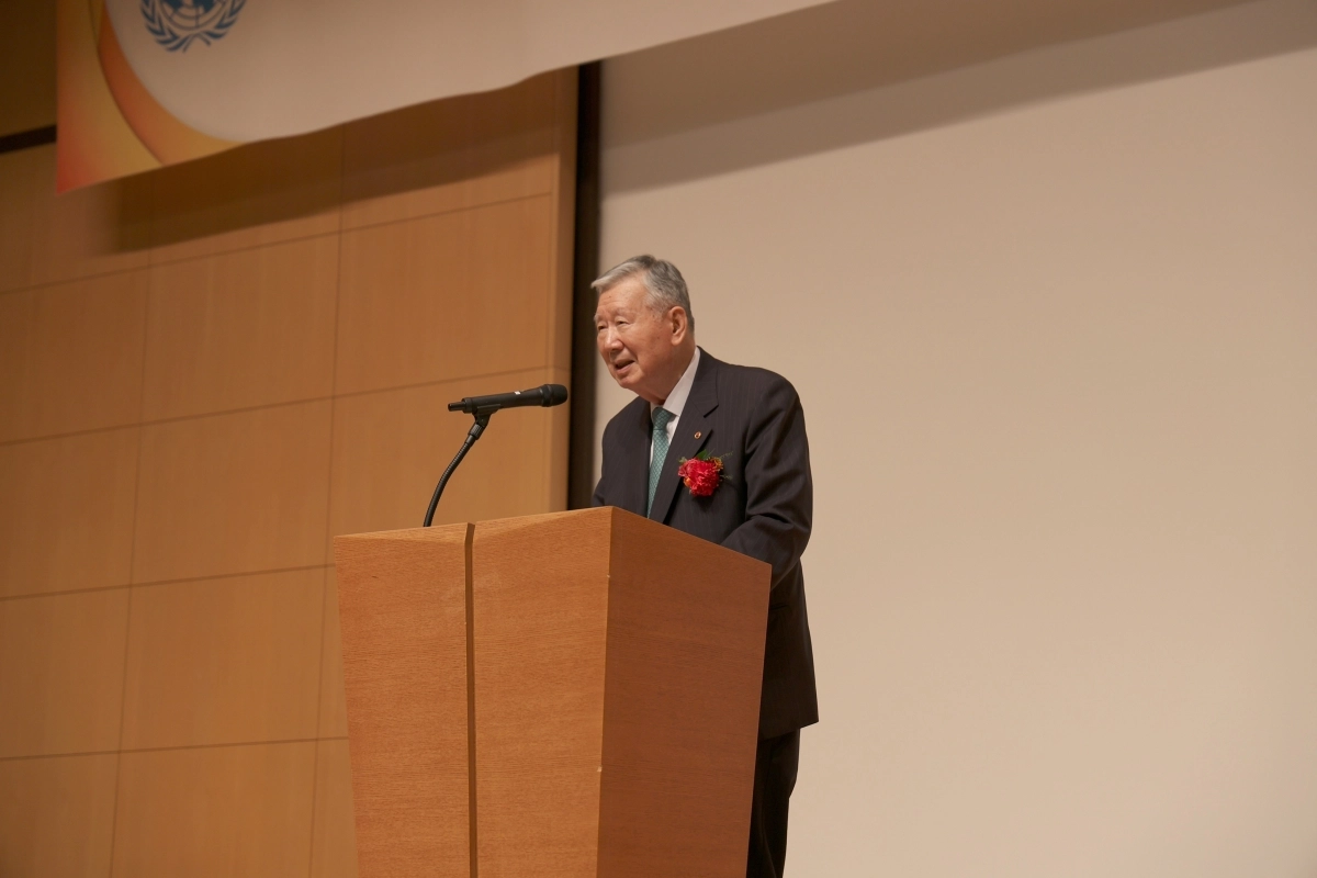 이중근 부영그룹 회장 겸 대한노인회 회장