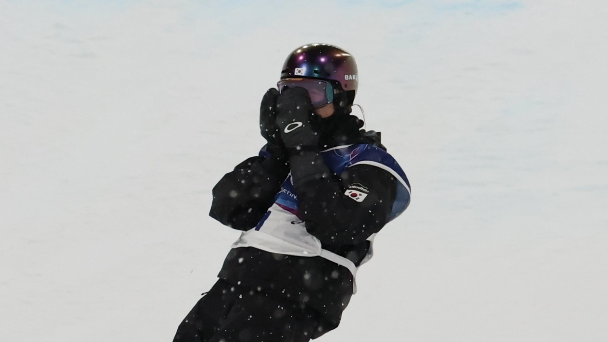 결선 마지막 경기에 1위로 올라선 최가온