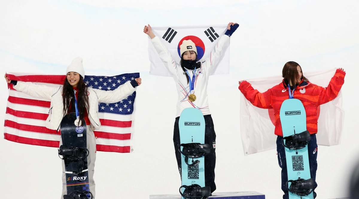 스노보드 하프파이프 최가온, 한국 설상 첫 금메달
