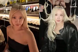 thumbnail - 왕관 쓴 로제, ‘공주님’ 그 자체…“세계 1위 미녀”의 미모