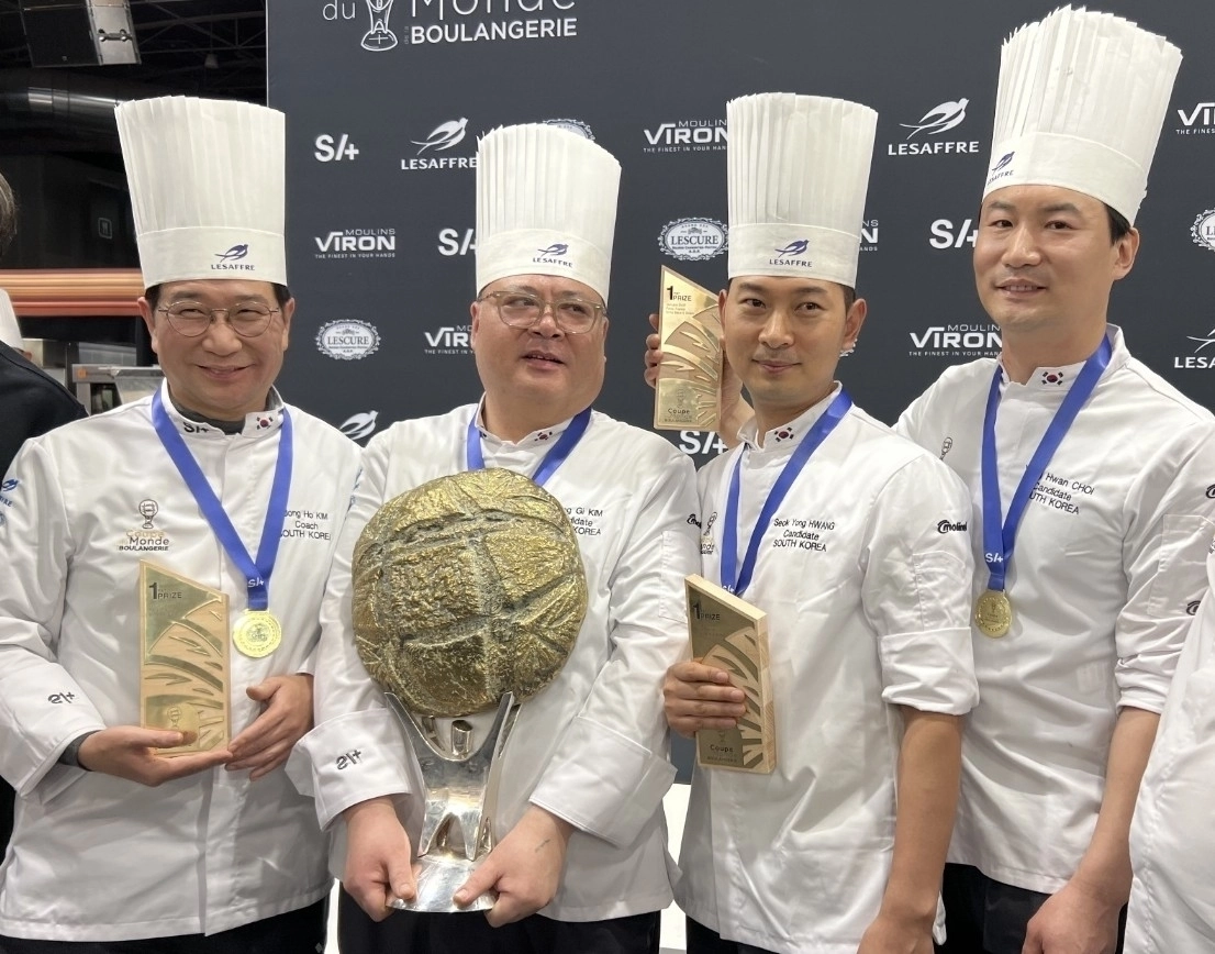 왼쪽부터 김종호·김명기·황석용·최용환 셰프. 호남대 제공