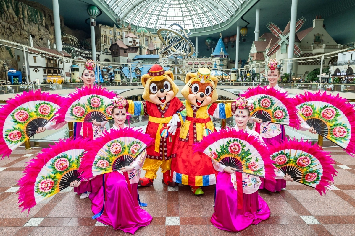 롯데월드 설 특별 이벤트. 롯데월드 제공.