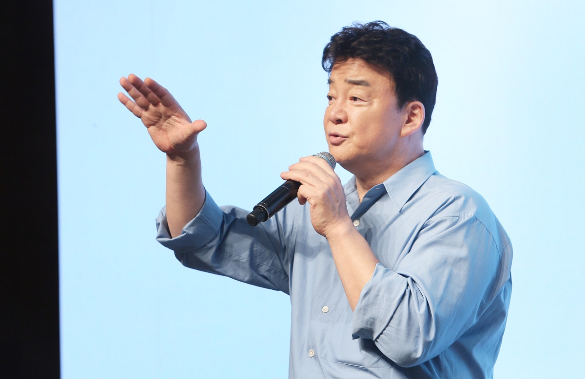 백종원 더본코리아 대표. 2025.9.3 더본코리아 제공