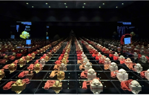 국립고궁박물관 리본 전시 전경. 국립고궁박물관 제공