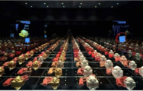 국립고궁박물관 리본 전시 전경. 국립고궁박물관 제공