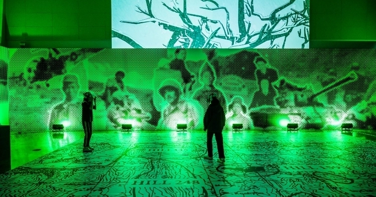 2023 레버러토리 B(대표 권하윤)의 작품 ‘잊어버린 전쟁’. ACC 제공.