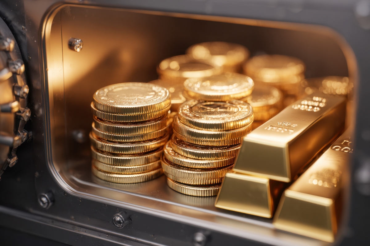 금고 속 금 이미지. 사진은 기사 내용과 무관함. 123RF