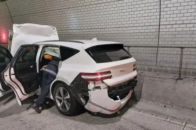 터널 질주한 30대 만취 운전자 SUV에 앞차 운전자 사망