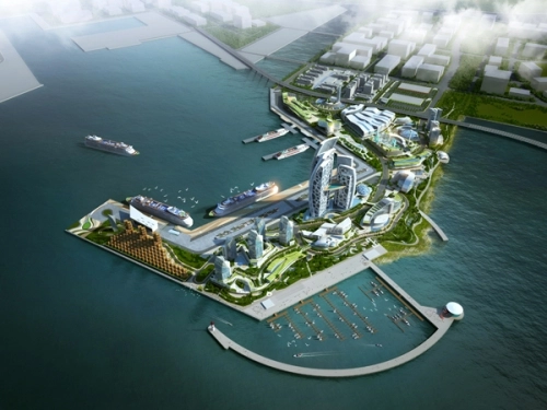 인천 송도 골든하버공원 조감도