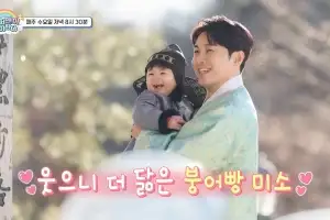 “클수록 똑같네” 심형탁 아들, 아빠랑 붕어빵 비주얼